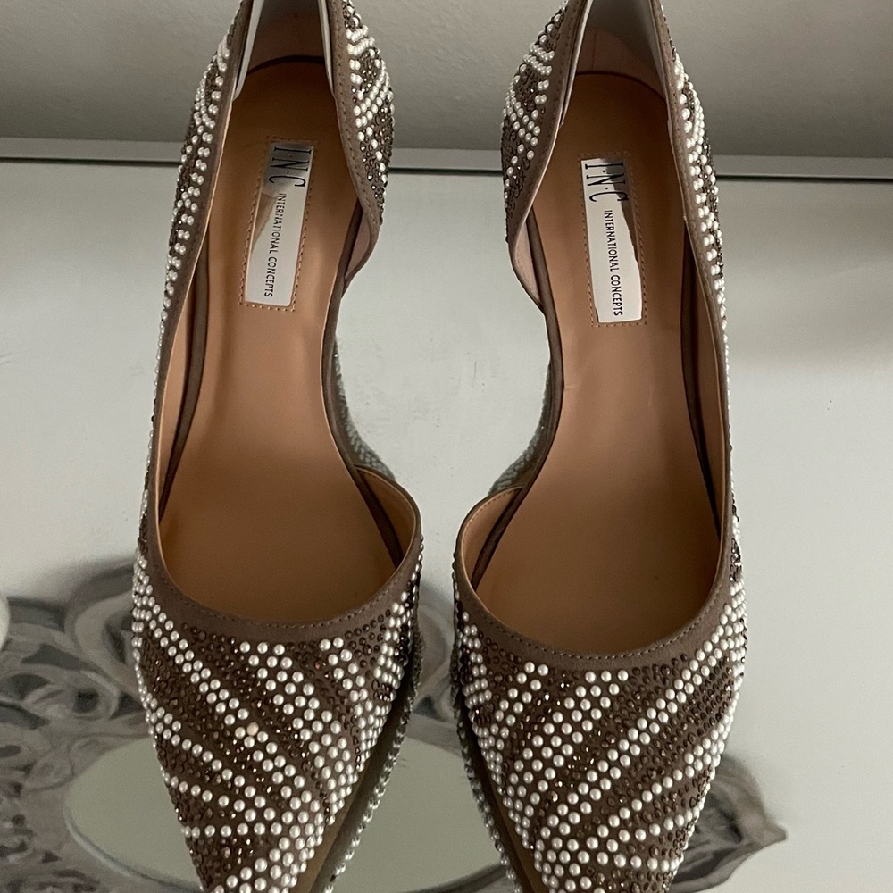 INC nature pearl shoes
